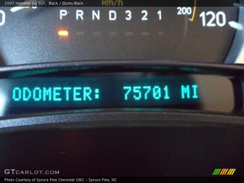 Black / Ebony Black 2007 Hummer H2 SUT