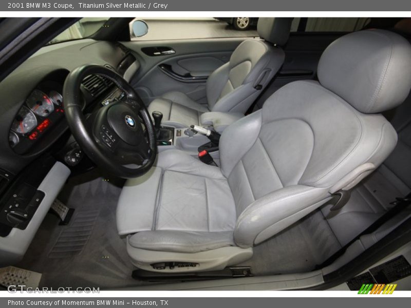 Grey Interior - 2001 M3 Coupe 