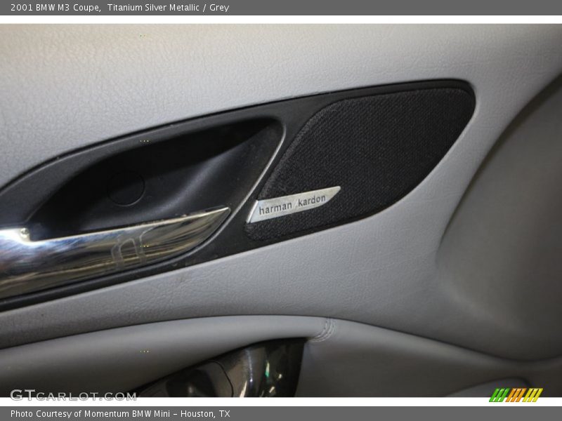 Titanium Silver Metallic / Grey 2001 BMW M3 Coupe