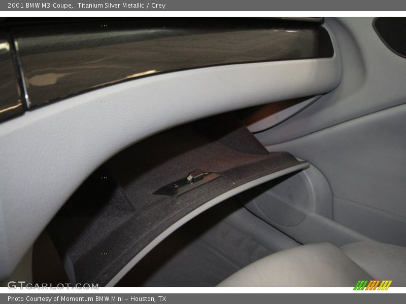 Titanium Silver Metallic / Grey 2001 BMW M3 Coupe