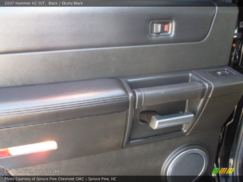 Black / Ebony Black 2007 Hummer H2 SUT