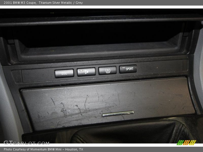 Titanium Silver Metallic / Grey 2001 BMW M3 Coupe