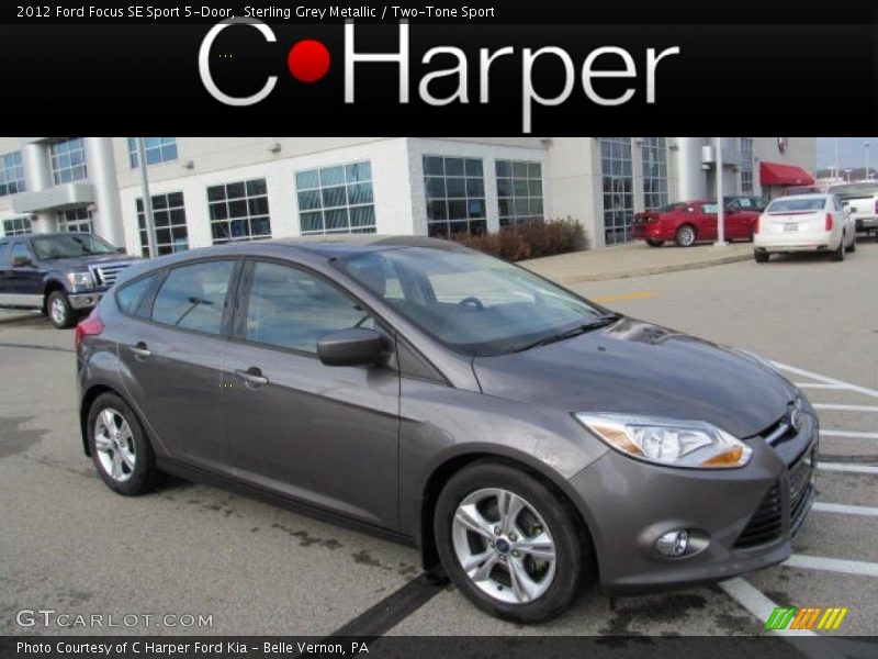 Sterling Grey Metallic / Two-Tone Sport 2012 Ford Focus SE Sport 5-Door