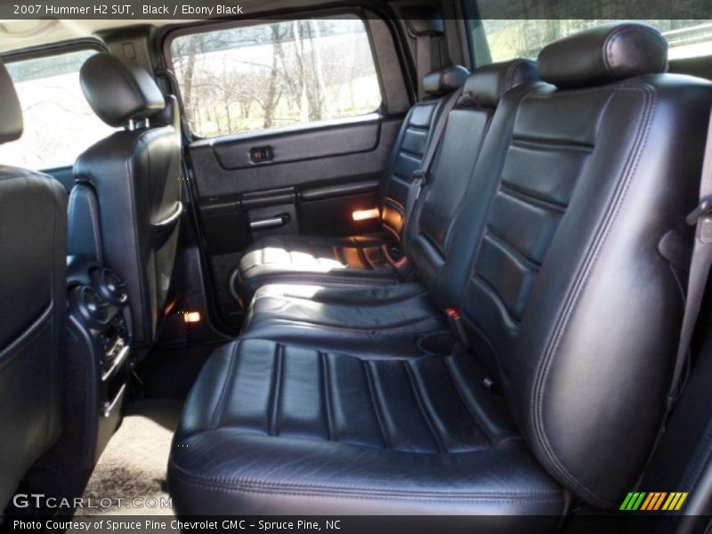 Black / Ebony Black 2007 Hummer H2 SUT