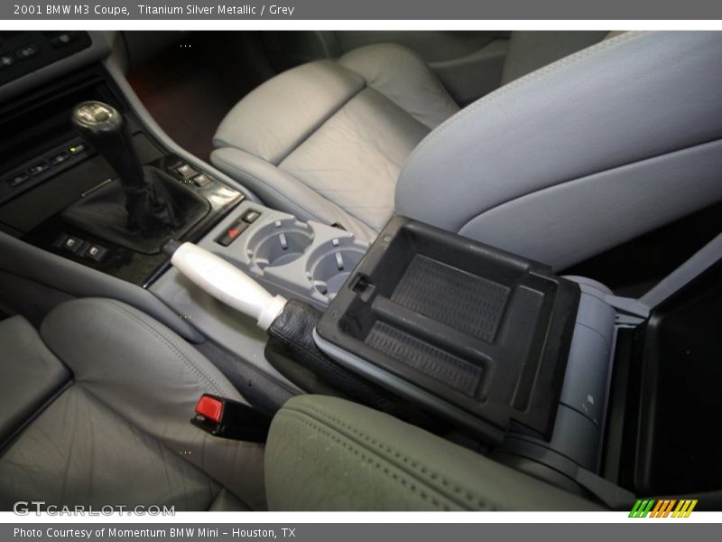 Titanium Silver Metallic / Grey 2001 BMW M3 Coupe