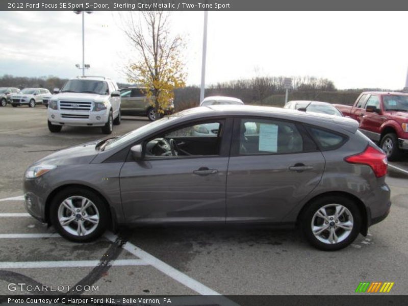 Sterling Grey Metallic / Two-Tone Sport 2012 Ford Focus SE Sport 5-Door