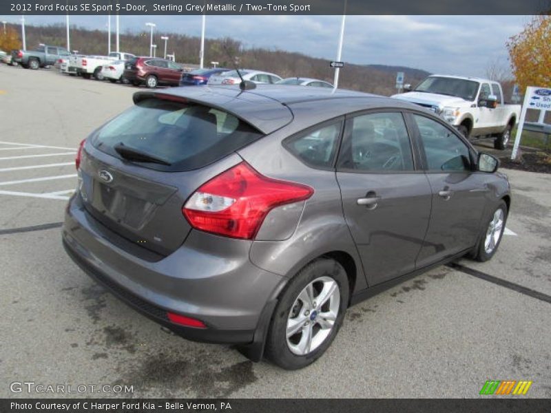 Sterling Grey Metallic / Two-Tone Sport 2012 Ford Focus SE Sport 5-Door