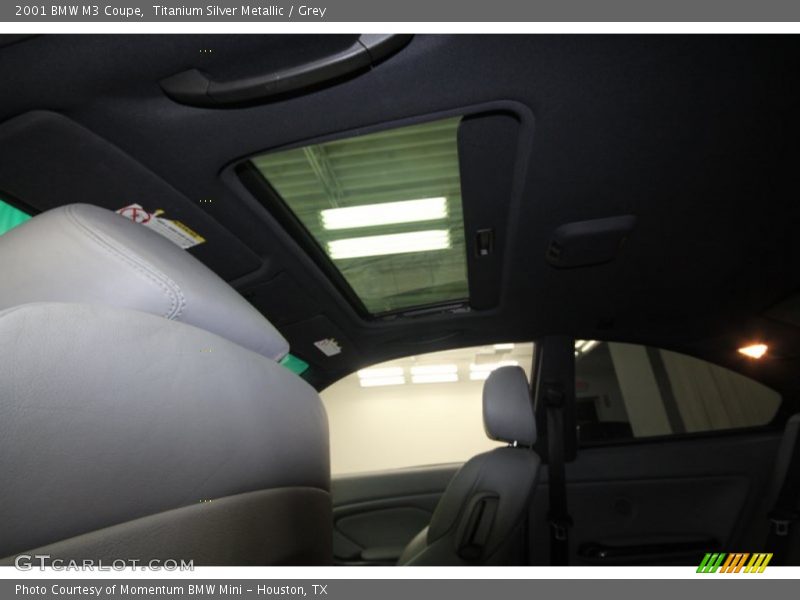 Titanium Silver Metallic / Grey 2001 BMW M3 Coupe