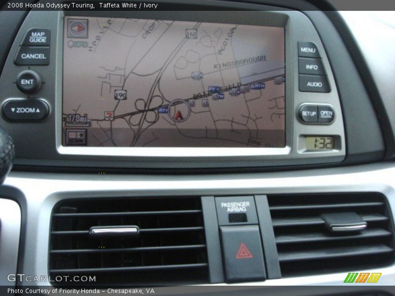 Taffeta White / Ivory 2008 Honda Odyssey Touring