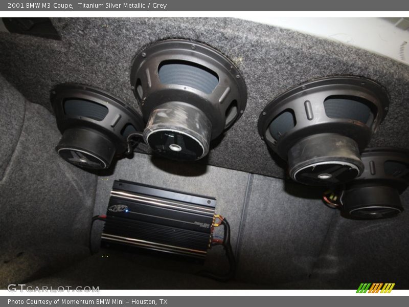 Titanium Silver Metallic / Grey 2001 BMW M3 Coupe