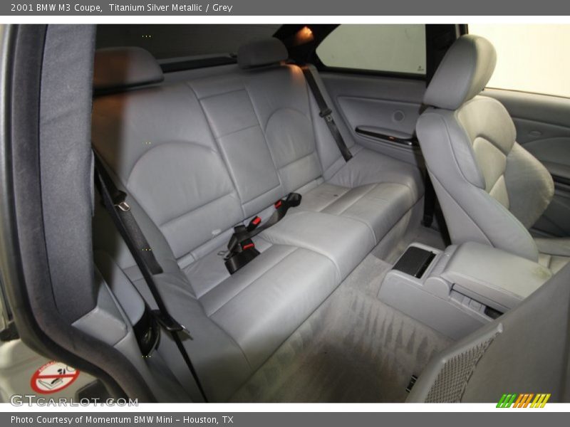 Rear Seat of 2001 M3 Coupe