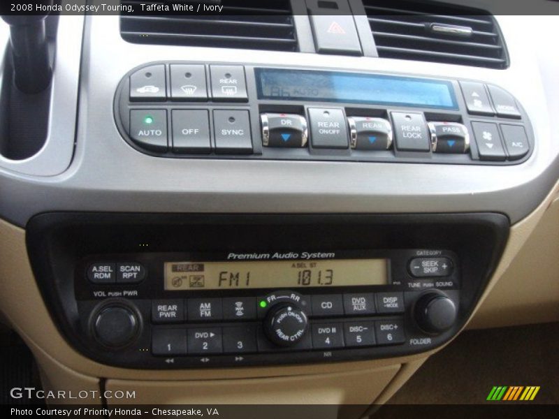 Taffeta White / Ivory 2008 Honda Odyssey Touring