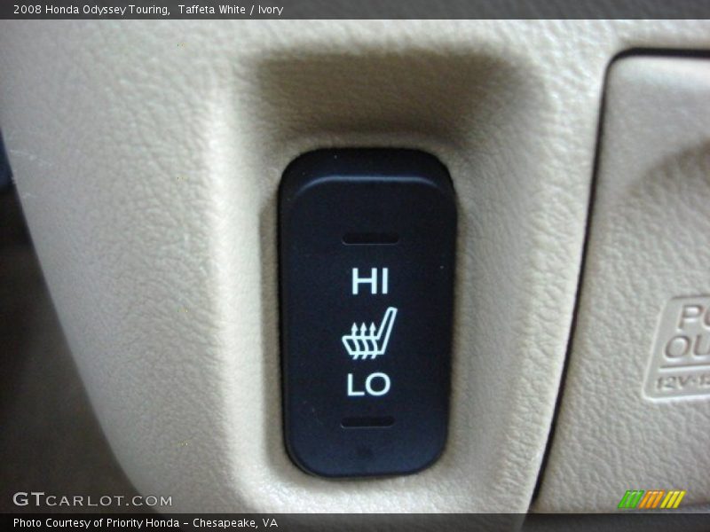 Taffeta White / Ivory 2008 Honda Odyssey Touring