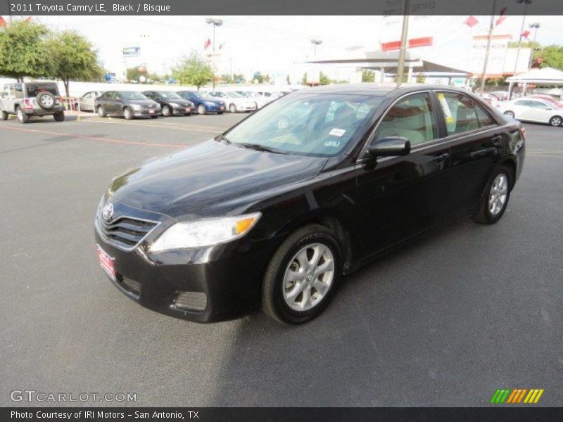 Black / Bisque 2011 Toyota Camry LE