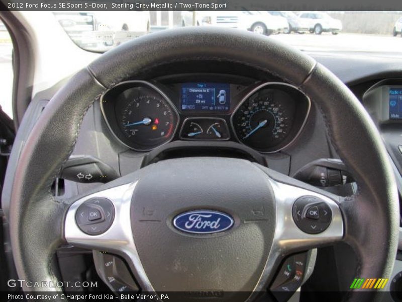 Sterling Grey Metallic / Two-Tone Sport 2012 Ford Focus SE Sport 5-Door