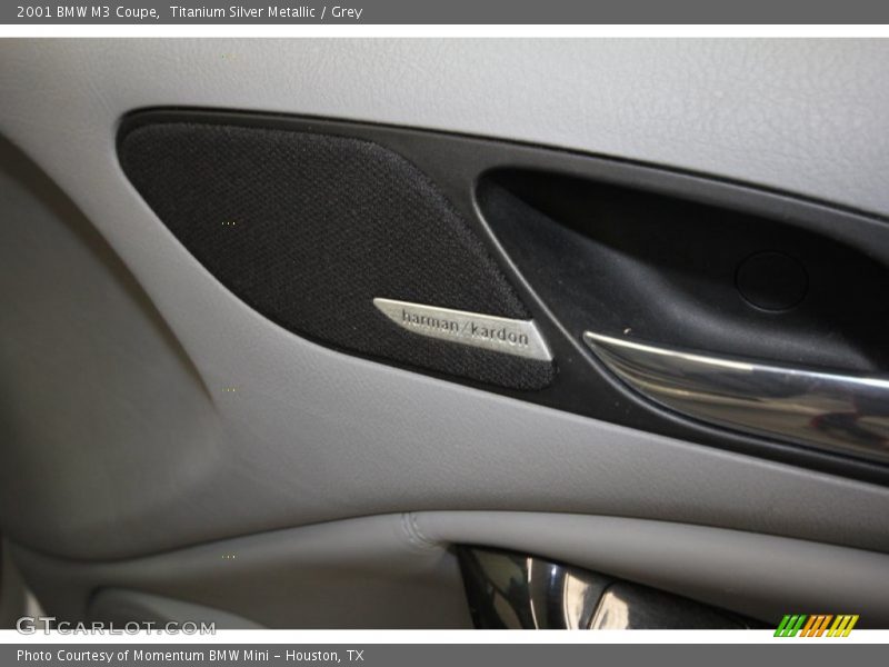Titanium Silver Metallic / Grey 2001 BMW M3 Coupe