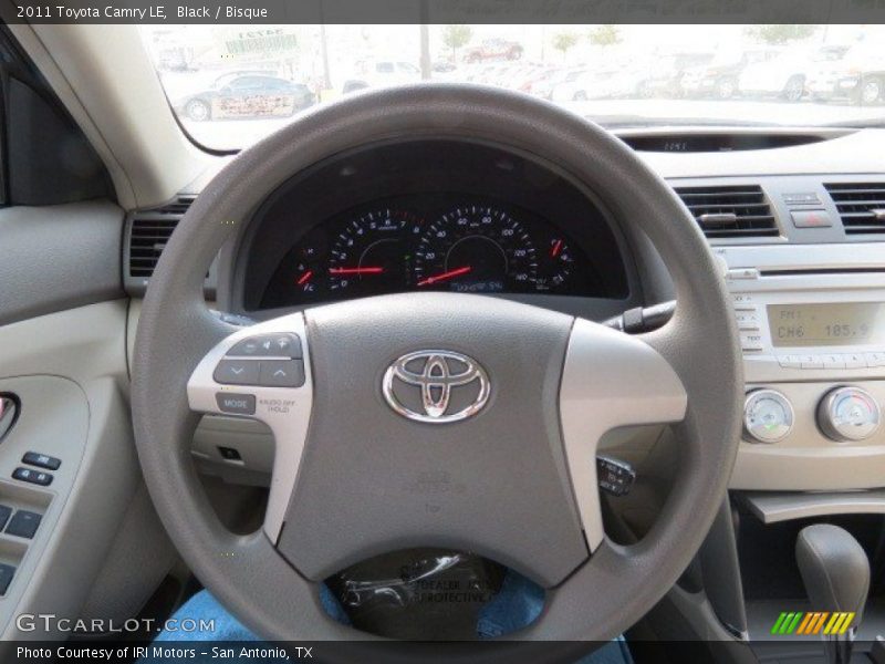 Black / Bisque 2011 Toyota Camry LE