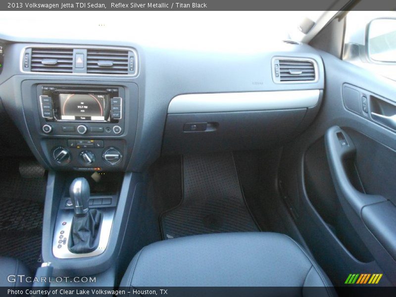 Reflex Silver Metallic / Titan Black 2013 Volkswagen Jetta TDI Sedan