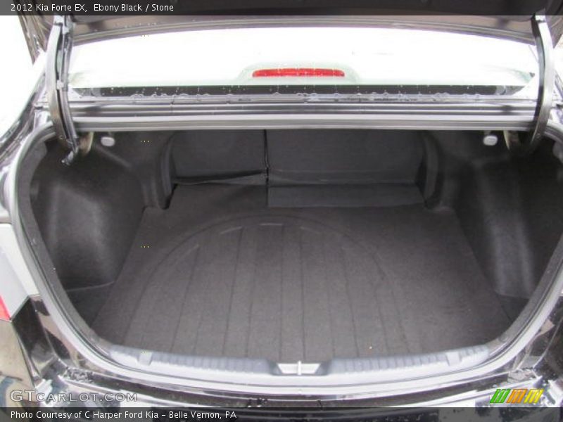 Ebony Black / Stone 2012 Kia Forte EX