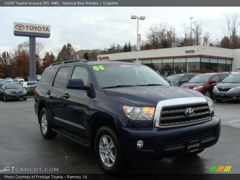 Nautical Blue Metallic / Graphite 2008 Toyota Sequoia SR5 4WD