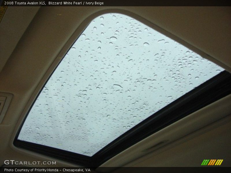 Blizzard White Pearl / Ivory Beige 2008 Toyota Avalon XLS