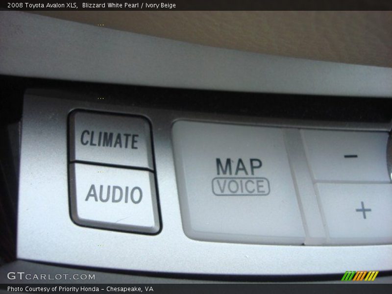 Blizzard White Pearl / Ivory Beige 2008 Toyota Avalon XLS
