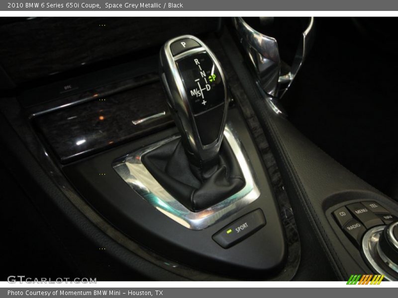 Space Grey Metallic / Black 2010 BMW 6 Series 650i Coupe