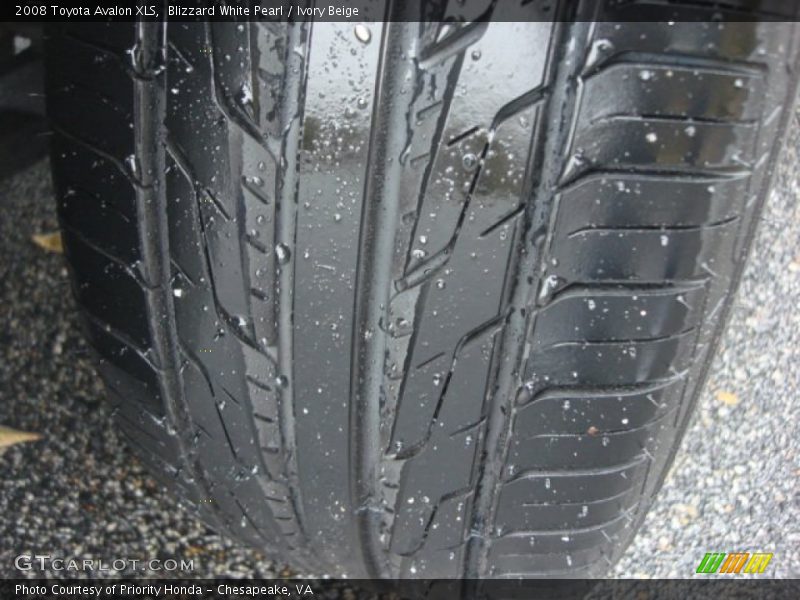 Blizzard White Pearl / Ivory Beige 2008 Toyota Avalon XLS