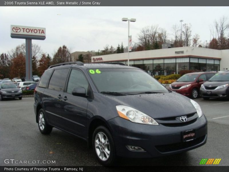 Slate Metallic / Stone Gray 2006 Toyota Sienna XLE AWD