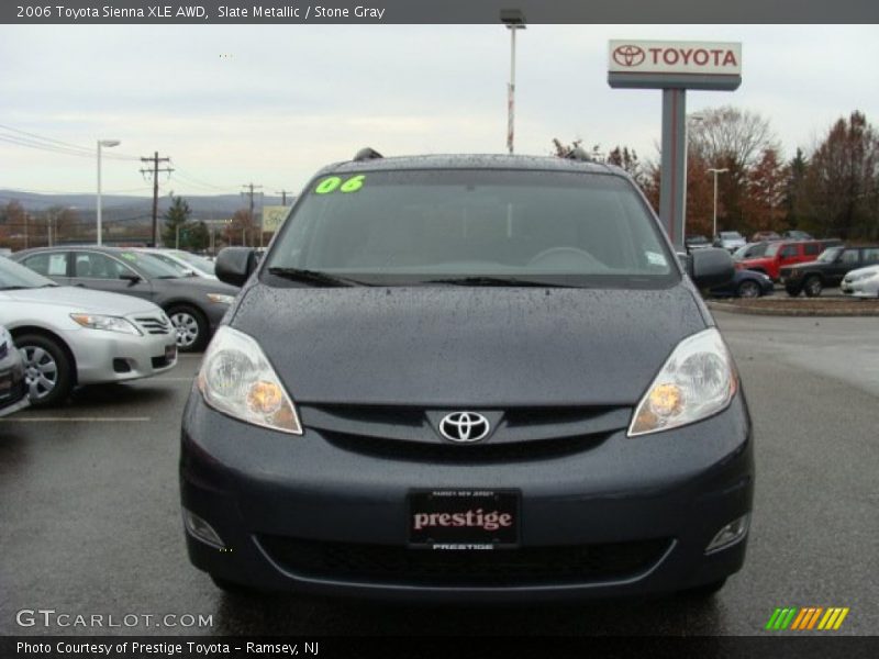 Slate Metallic / Stone Gray 2006 Toyota Sienna XLE AWD