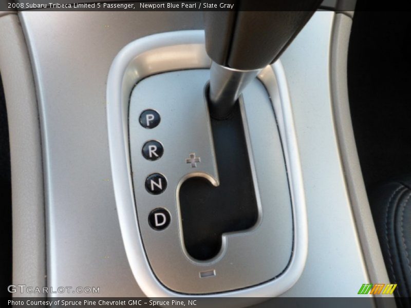 Newport Blue Pearl / Slate Gray 2008 Subaru Tribeca Limited 5 Passenger