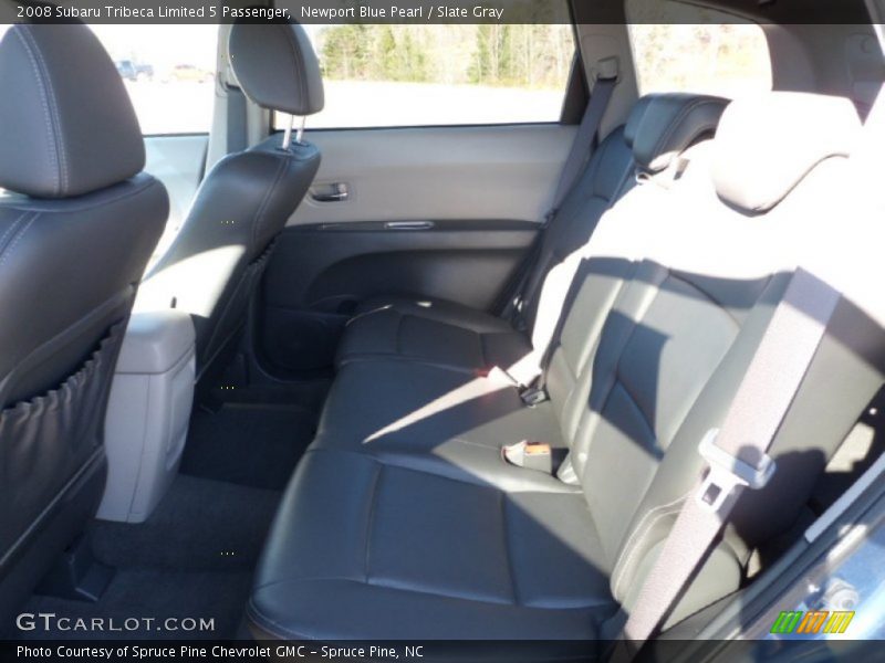 Newport Blue Pearl / Slate Gray 2008 Subaru Tribeca Limited 5 Passenger