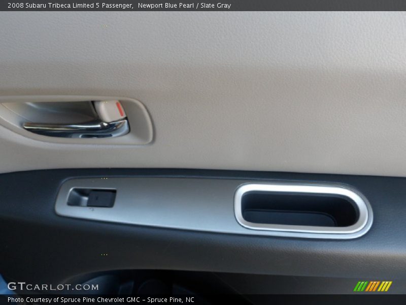 Newport Blue Pearl / Slate Gray 2008 Subaru Tribeca Limited 5 Passenger