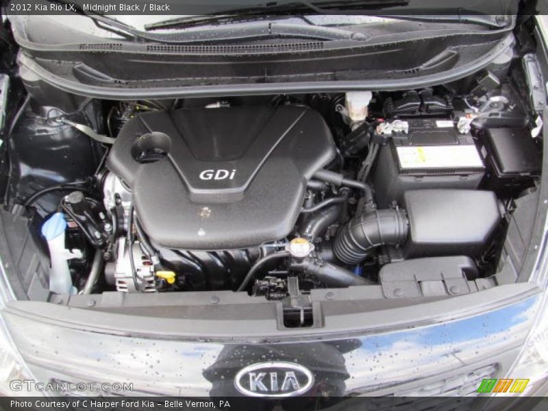 Midnight Black / Black 2012 Kia Rio LX