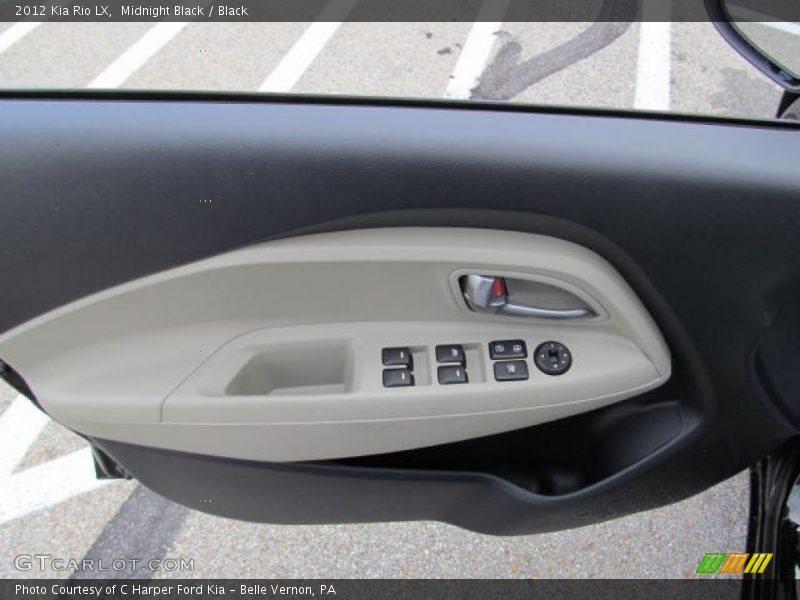 Midnight Black / Black 2012 Kia Rio LX