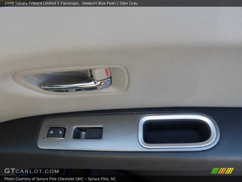 Newport Blue Pearl / Slate Gray 2008 Subaru Tribeca Limited 5 Passenger