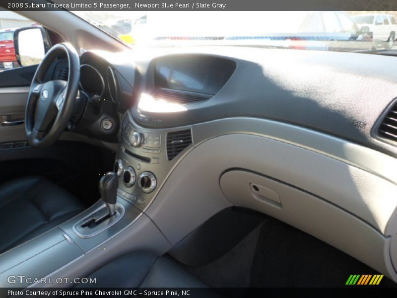 Newport Blue Pearl / Slate Gray 2008 Subaru Tribeca Limited 5 Passenger