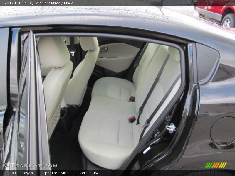 Midnight Black / Black 2012 Kia Rio LX