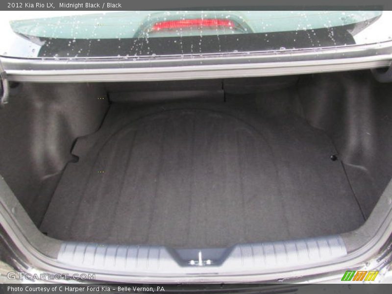 Midnight Black / Black 2012 Kia Rio LX