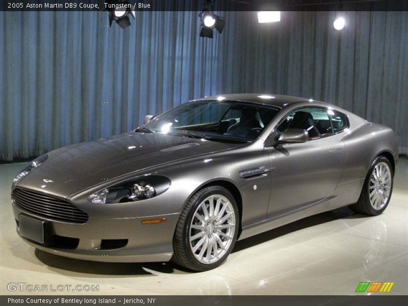 Tungsten / Blue 2005 Aston Martin DB9 Coupe