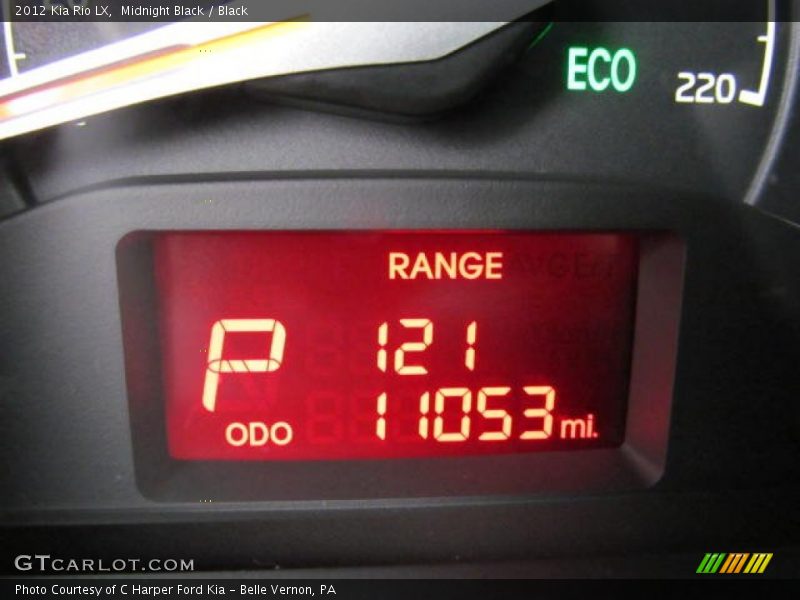 Midnight Black / Black 2012 Kia Rio LX