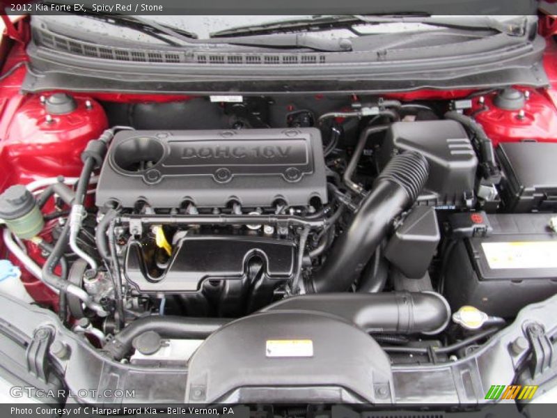 Spicy Red / Stone 2012 Kia Forte EX