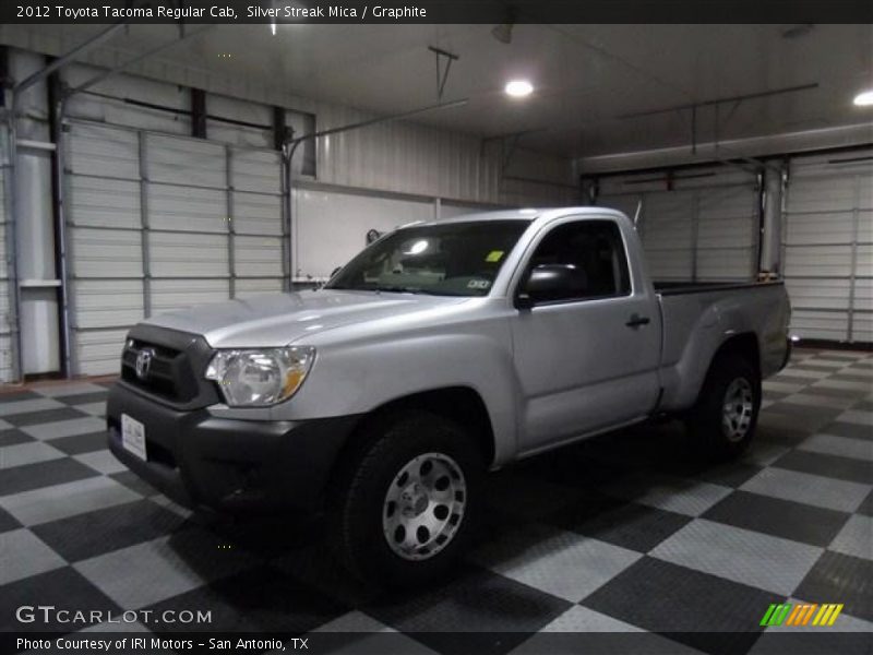Silver Streak Mica / Graphite 2012 Toyota Tacoma Regular Cab