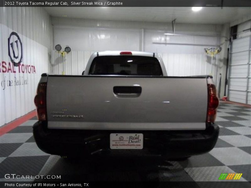 Silver Streak Mica / Graphite 2012 Toyota Tacoma Regular Cab