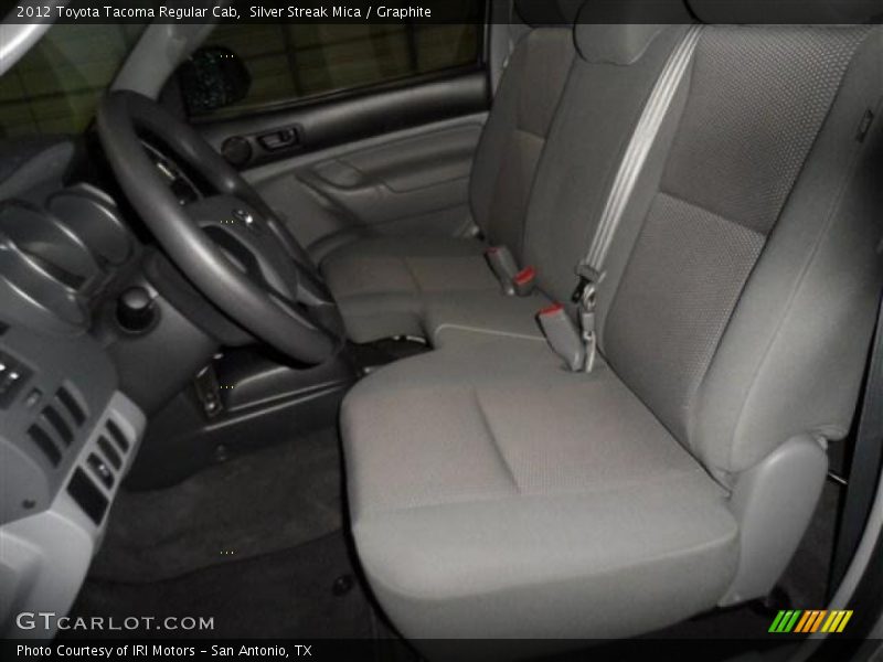 Silver Streak Mica / Graphite 2012 Toyota Tacoma Regular Cab