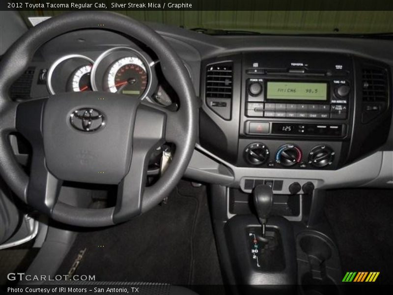 Silver Streak Mica / Graphite 2012 Toyota Tacoma Regular Cab