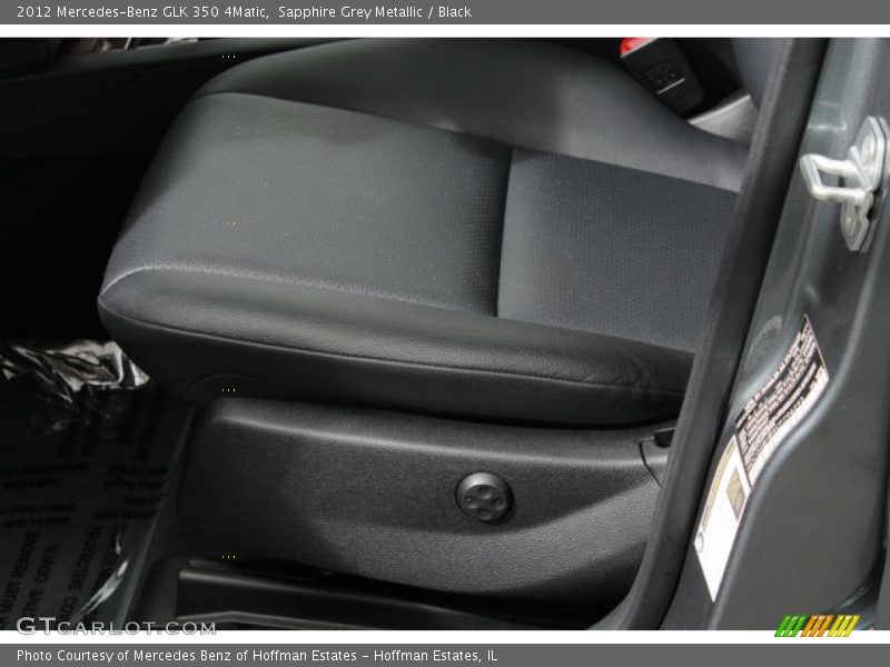 Sapphire Grey Metallic / Black 2012 Mercedes-Benz GLK 350 4Matic