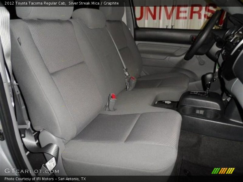 Silver Streak Mica / Graphite 2012 Toyota Tacoma Regular Cab