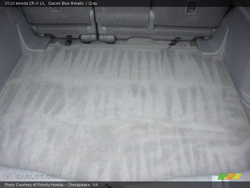 Glacier Blue Metallic / Gray 2010 Honda CR-V LX