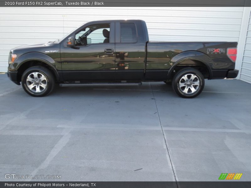 Tuxedo Black / Black 2010 Ford F150 FX2 SuperCab